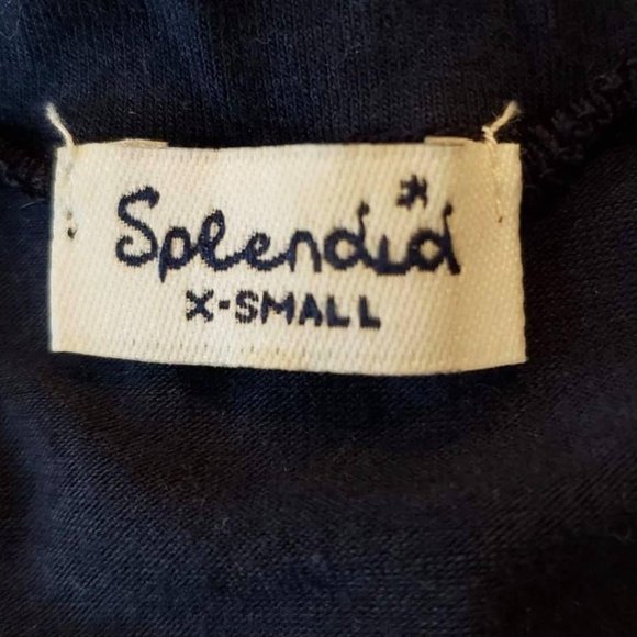 Splendid Woman's Sz XS Dress sleeveless navy blue - Picture 5 of 8